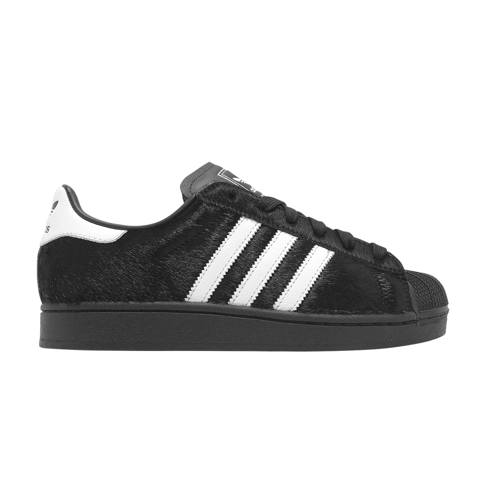 adidas Superstar II Black Ponyhair (Women&#39;s)