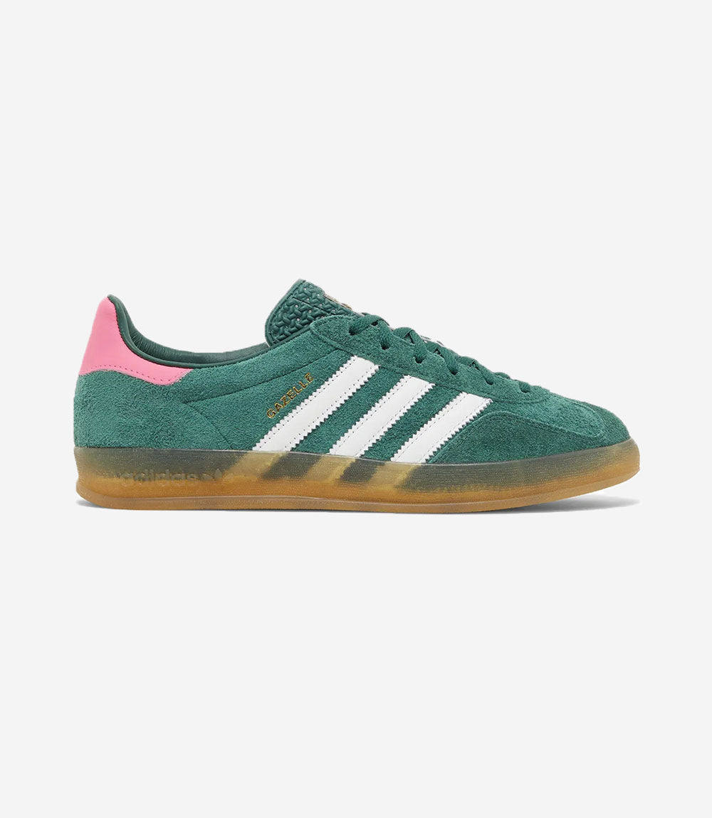 basket-sneakers-ADIDAS-adidas Gazelle Indoor Collegiate Green Lucid Pink (Women's)-