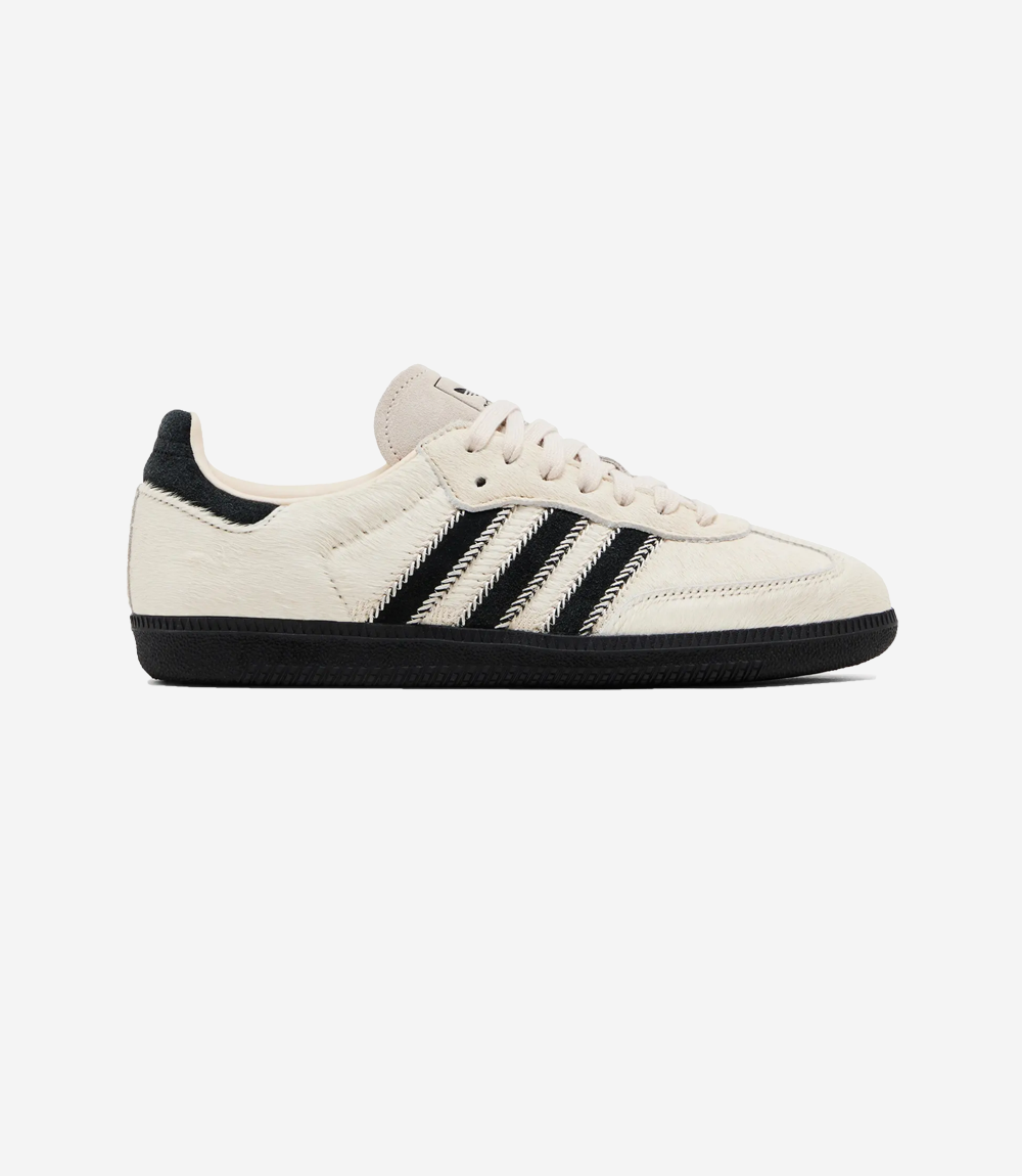 basket-sneakers-ADIDAS-adidas Samba OG Wonder White Black Pony (Women's)-