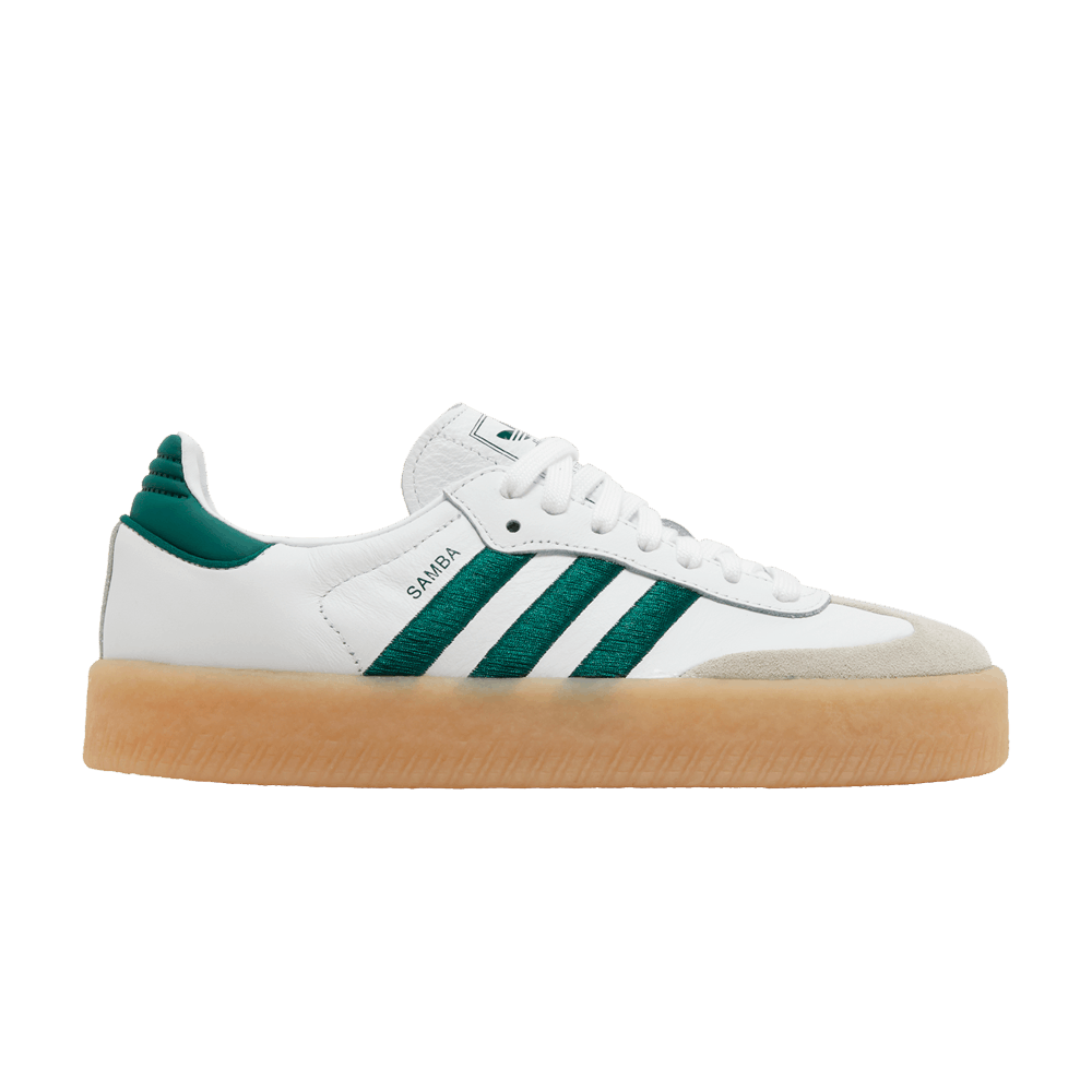 basket-sneakers-ADIDAS-adidas Sambae White Collegiate Green Gum (Women's)-