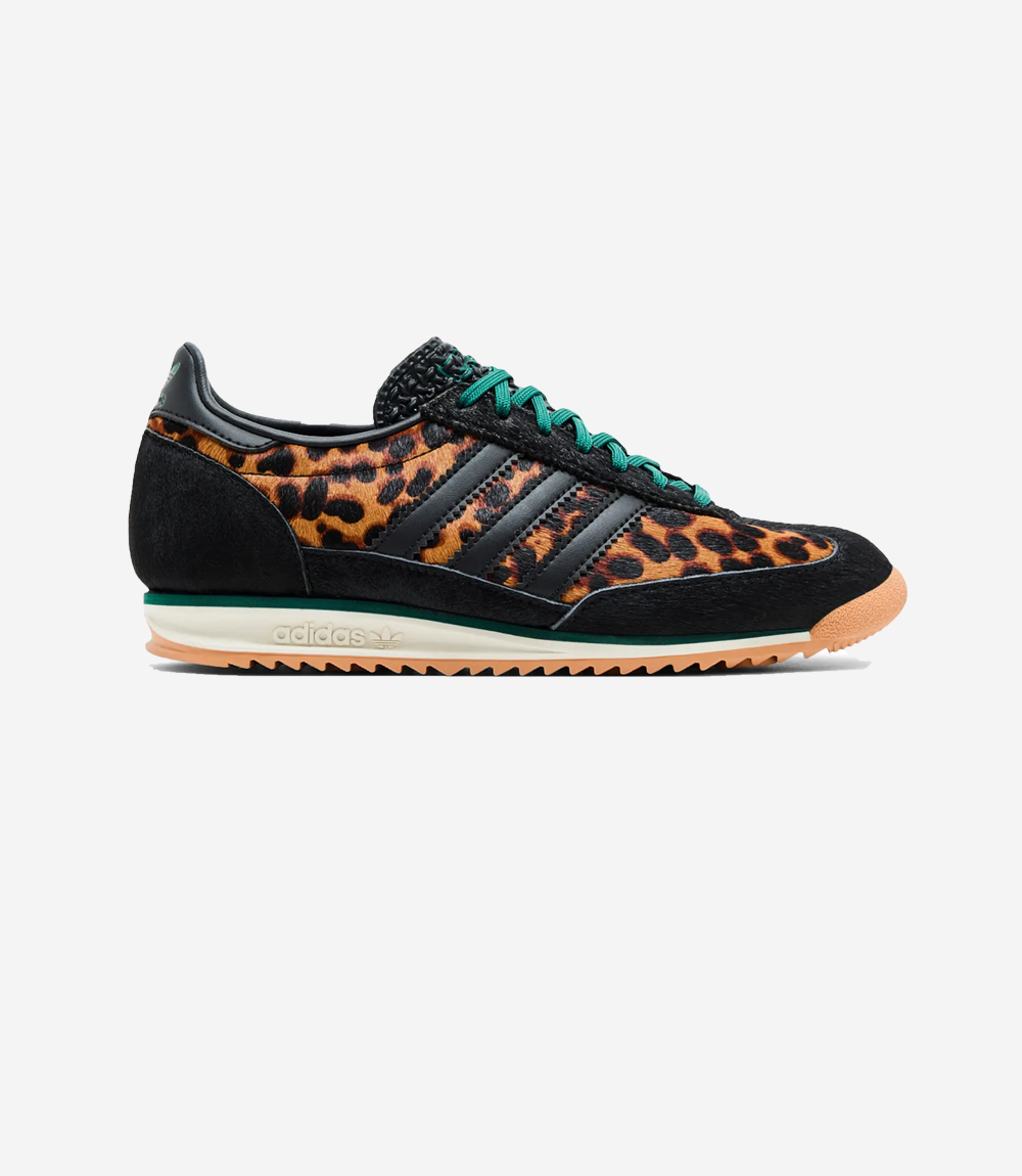 basket-sneakers-ADIDAS-adidas SL 72 OG Leopard Print Collegiate Green (Women's)-