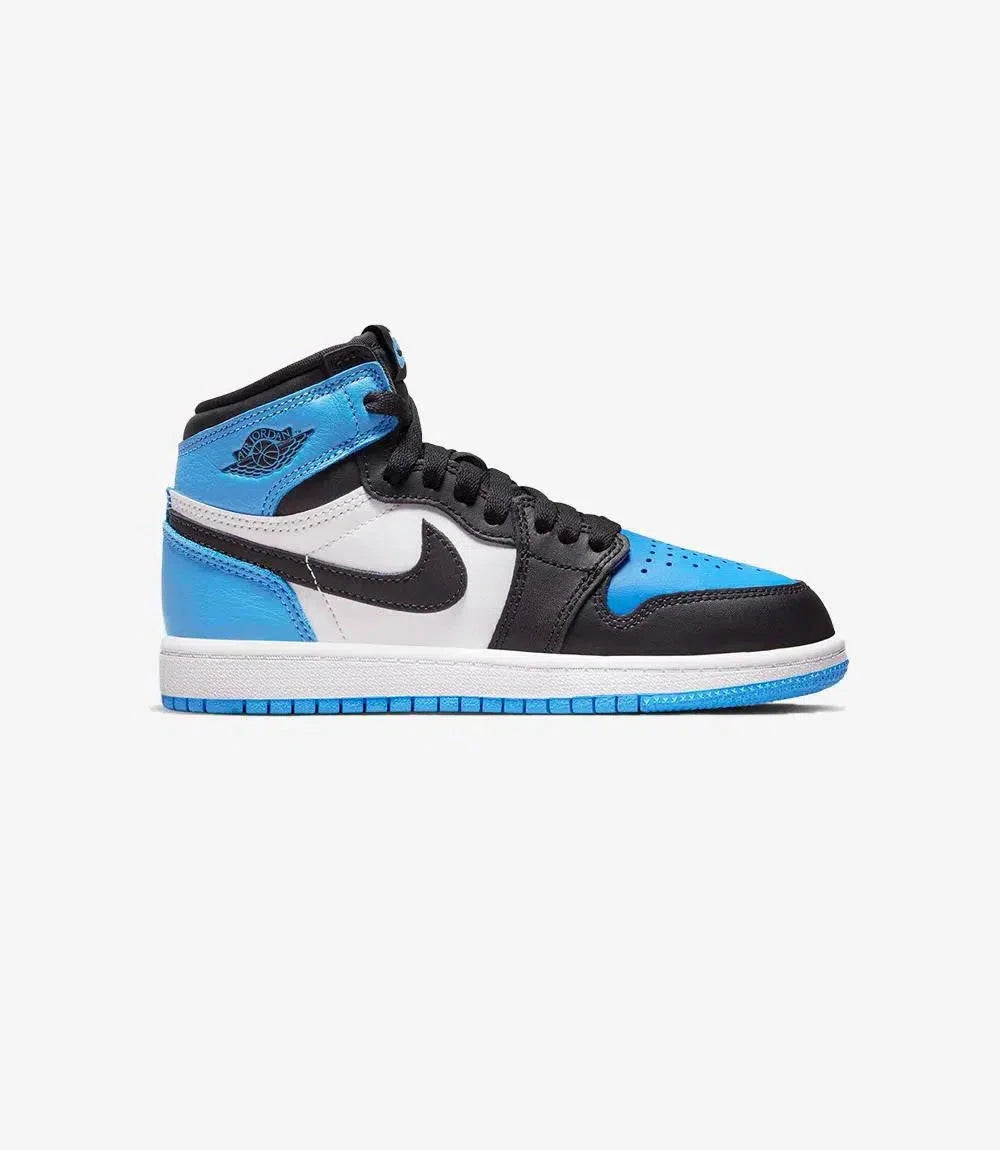 basket-sneakers-AIR JORDAN-Air Jordan 1 High UNC Enfant-