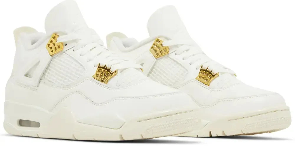 basket-sneakers-AIR JORDAN-Air Jordan 4 Metallic Gold-