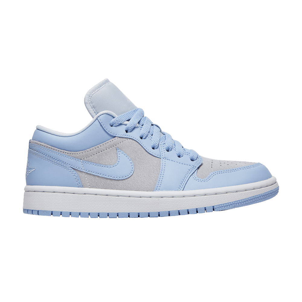 basket-sneakers-AIR JORDAN-Jordan 1 Low Football Grey Aluminum (Women's)-
