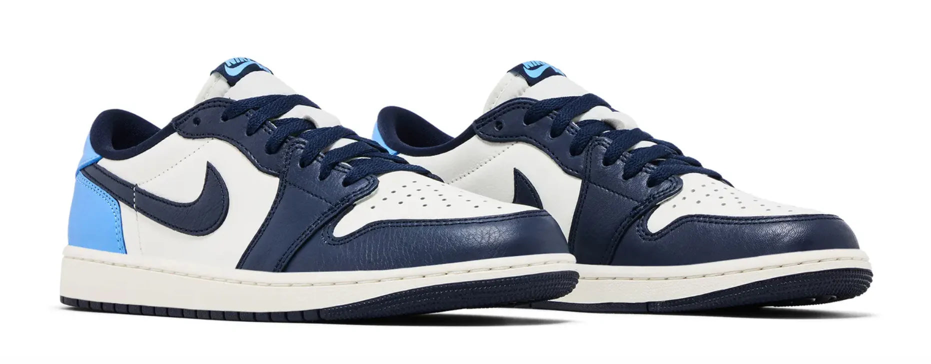 basket-sneakers-AIR JORDAN-Jordan 1 Low OG Obsidian UNC-