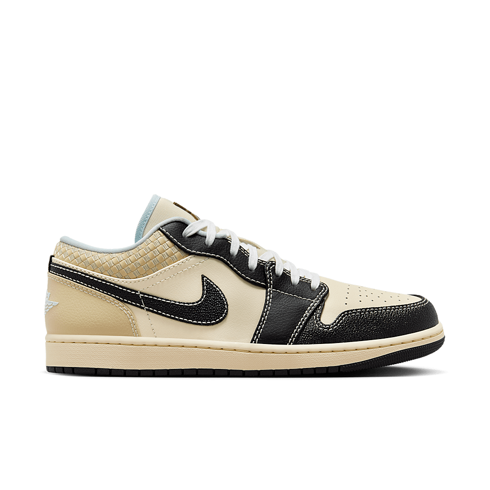 basket-sneakers-AIR JORDAN-Jordan 1 Low SE Coconut Milk Black Muslin-