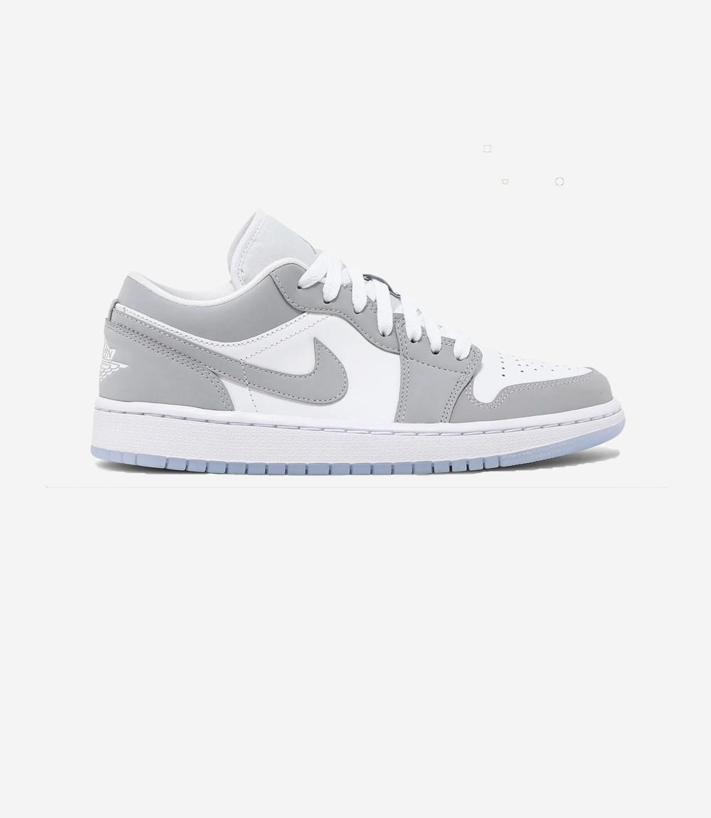 basket-sneakers-AIR JORDAN-Jordan 1 Low Wolf Grey (Women's)-