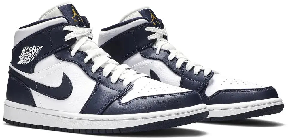 basket-sneakers-AIR JORDAN-Jordan 1 mid Obsidian-