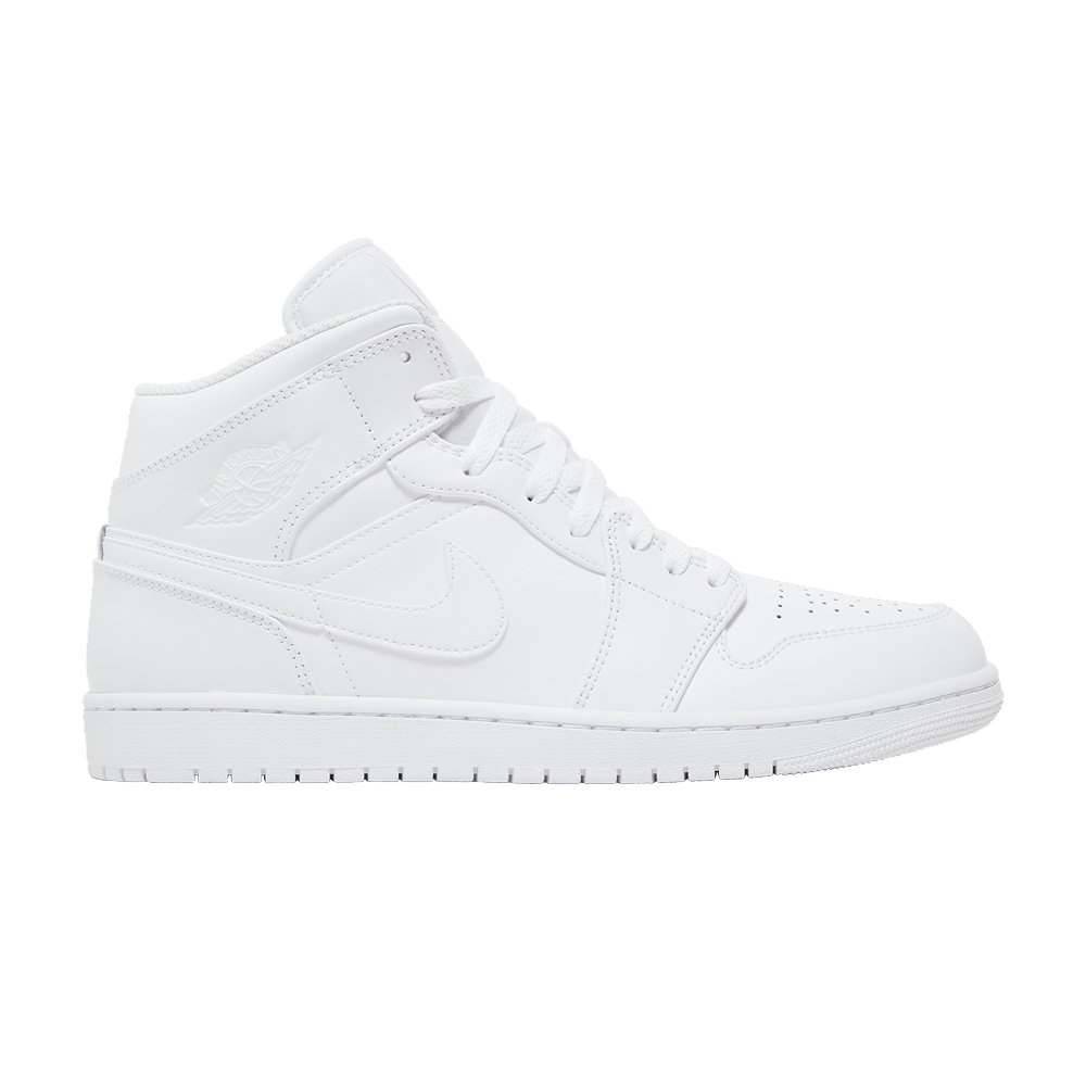 basket-sneakers-AIR JORDAN-Jordan 1 Mid Triple White-