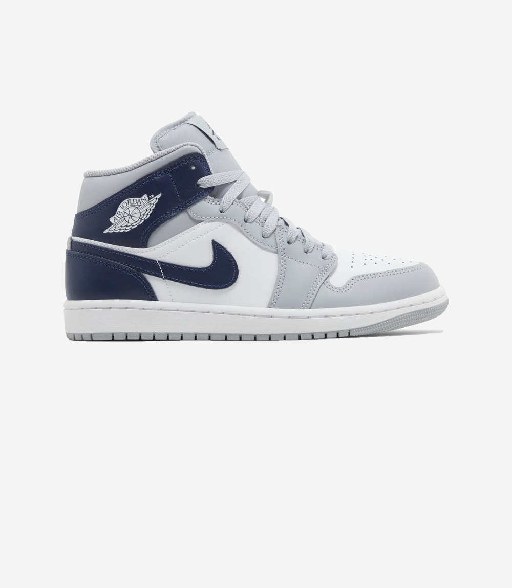 basket-sneakers-AIR JORDAN-Jordan 1 Mid Wolf Grey Midnight Navy-