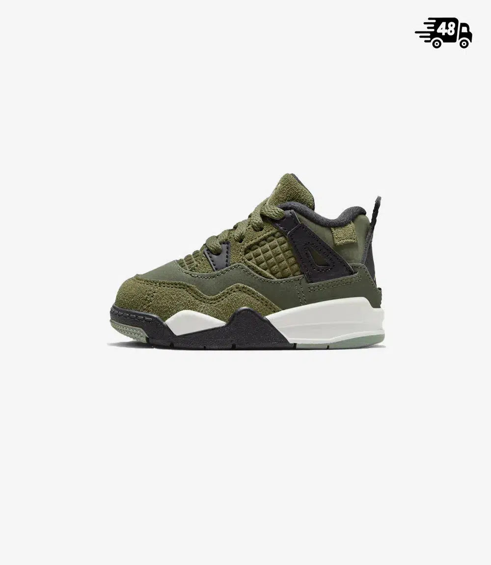 basket-sneakers-AIR JORDAN-Jordan 4 Craft Olive Enfant-