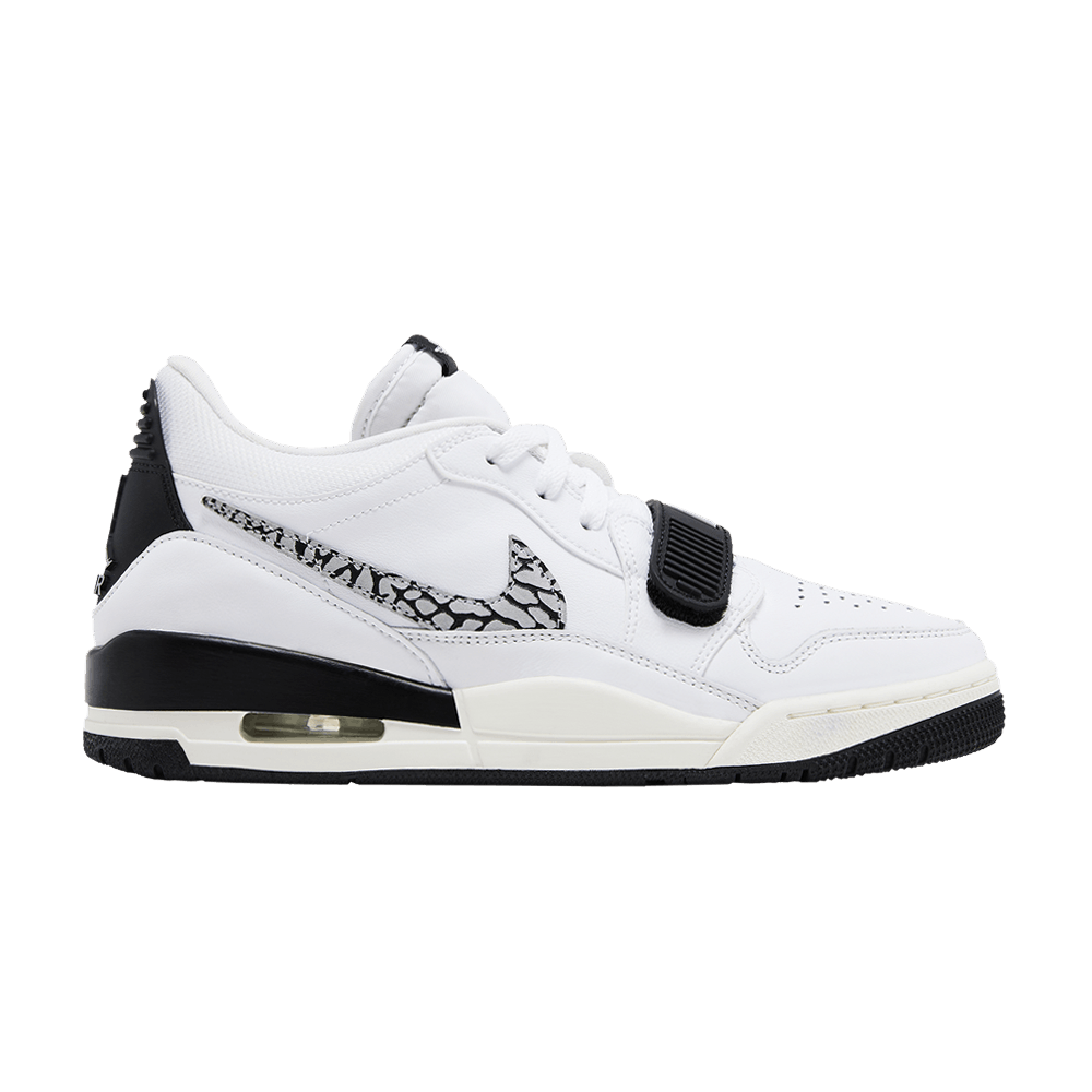 basket-sneakers-AIR JORDAN-Jordan Legacy 312 Low White Black Elephant Swoosh-