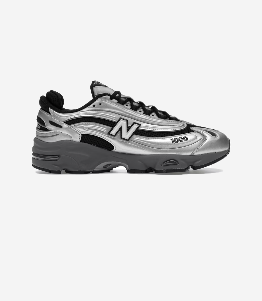basket-sneakers-NEW BALANCE-New Balance 1000 Black Silver Metallic-