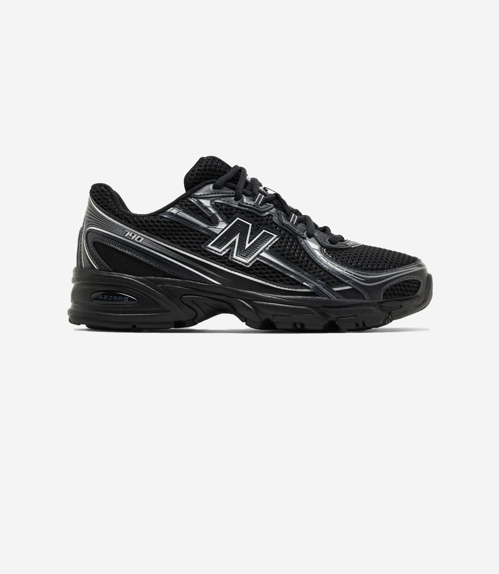 basket-sneakers-NEW BALANCE-New Balance 740v2 Black Grey Silver-