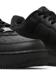basket-sneakers-NIKE-Air Force 1 Low Black Supreme-