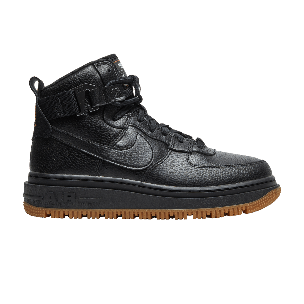 basket-sneakers-NIKE-Nike Air Force 1 High Utility 2.0 Black Gum Orange (Women's)-