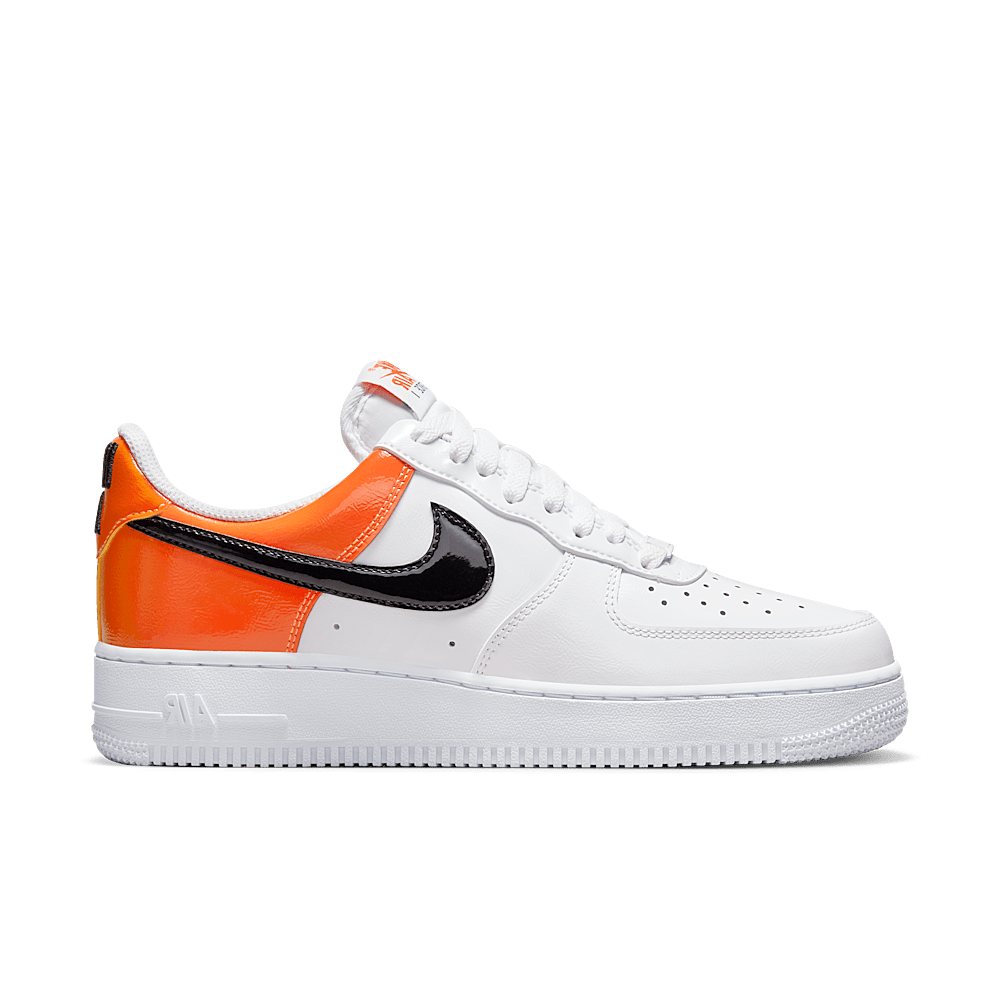 basket-sneakers-NIKE-Nike Air Force 1 Low '07 Essential White/Brilliant Orange (Women's)-