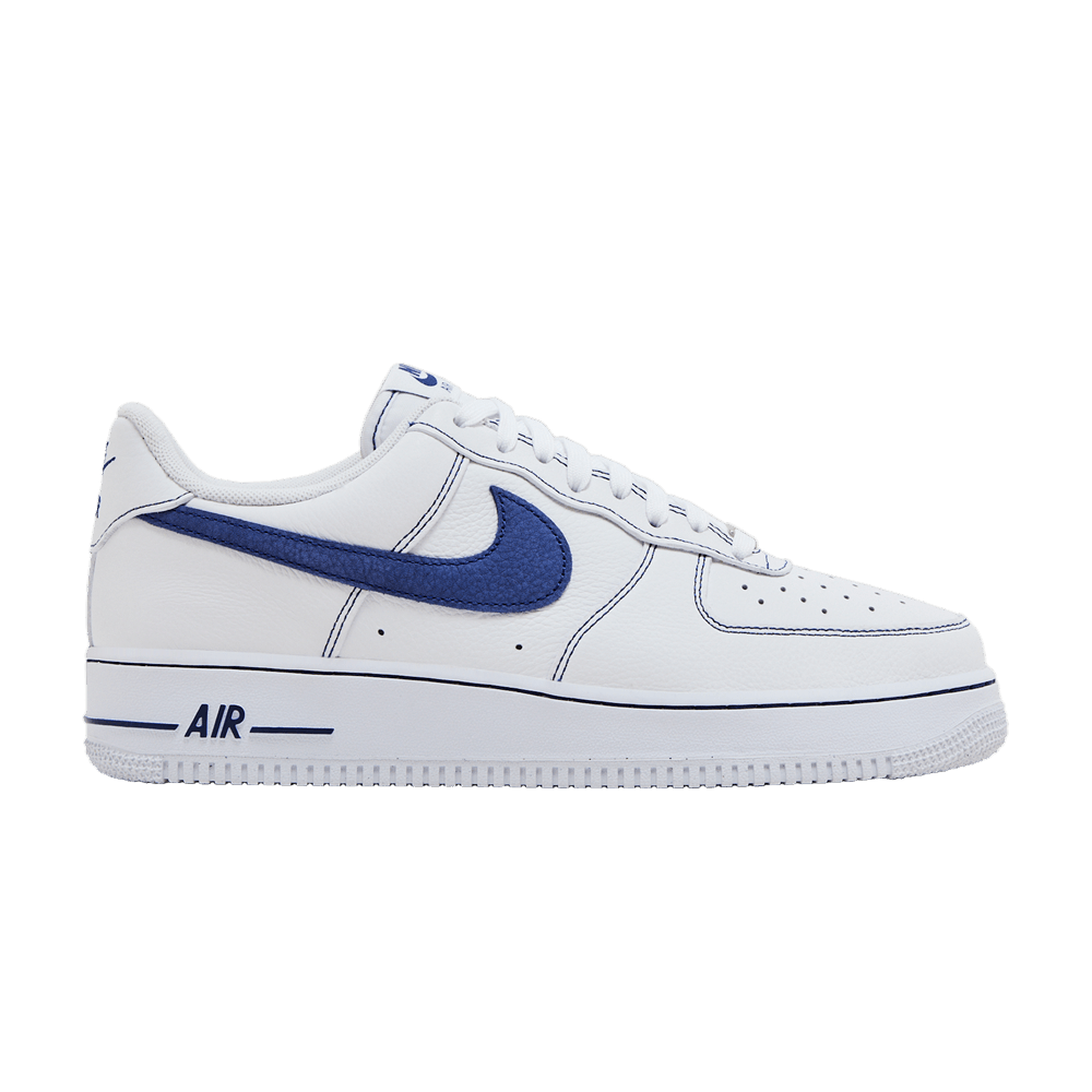 basket-sneakers-NIKE-Nike Air Force 1 Low '07 LV8 White Deep Royal Blue-