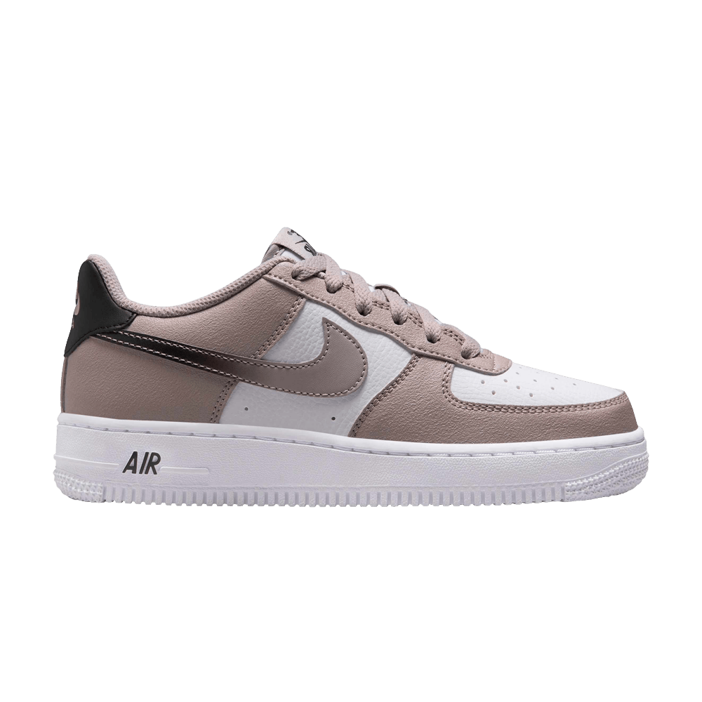 basket-sneakers-NIKE-Nike Air Force 1 Low College Grey Black White (GS)-