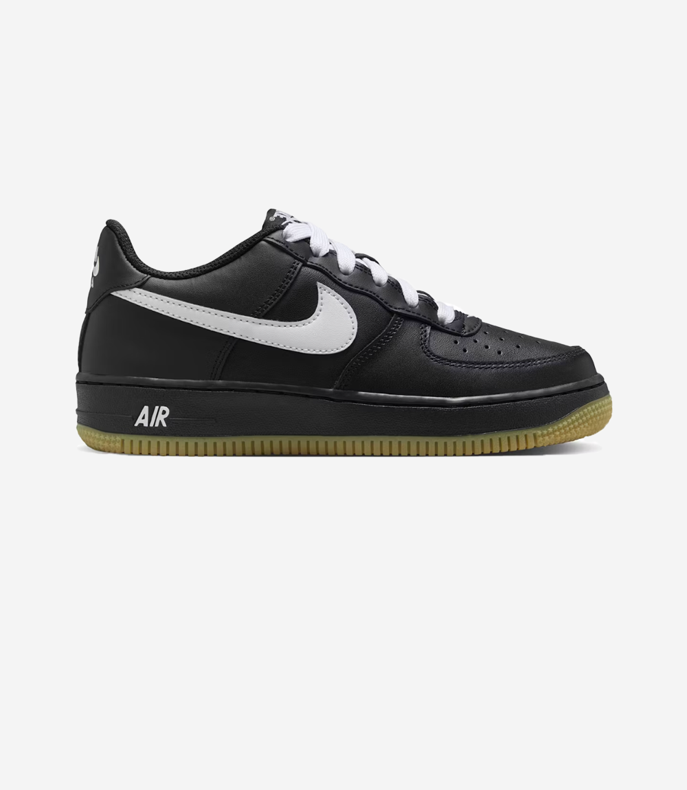 basket-sneakers-NIKE-Nike Air Force 1 Low LV8 Black Gum Light Brown White (GS)-