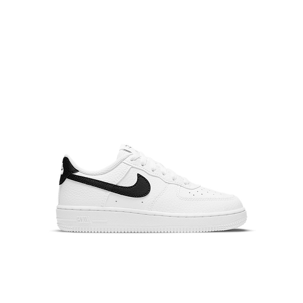 basket-sneakers-NIKE-Nike Air Force 1 Low White Black (PS)-