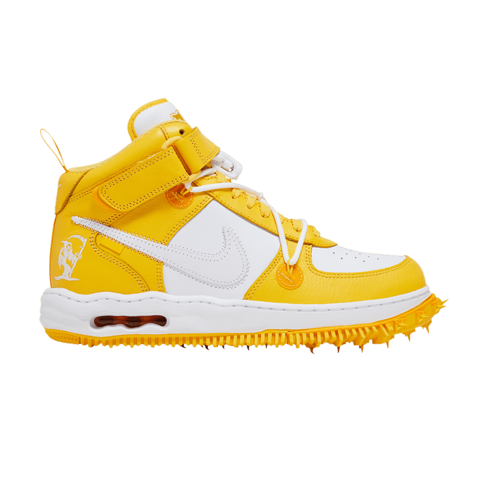 basket-sneakers-NIKE-Nike Air Force 1 Mid SP Off-White Varsity Maize-