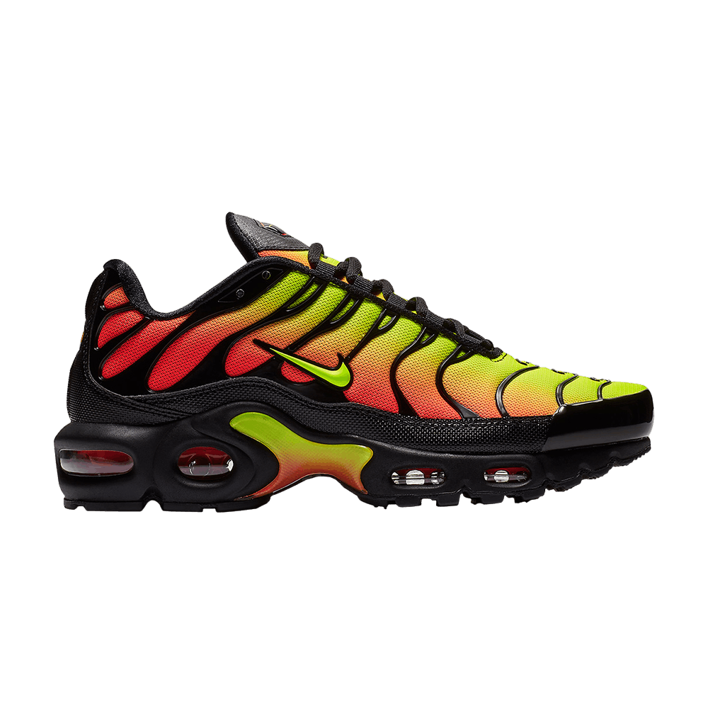 basket-sneakers-NIKE-Nike Air Max Plus Black Volt Solar Red (Women's)-