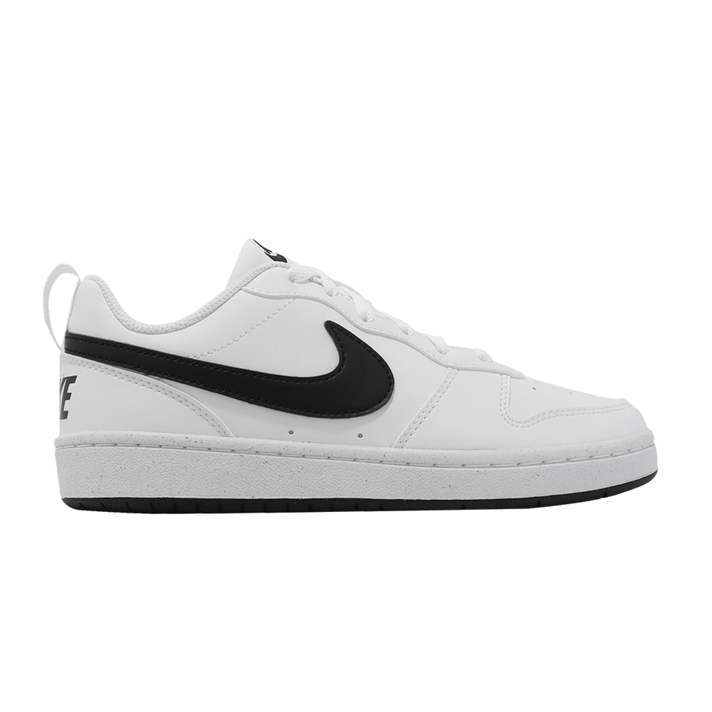 basket-sneakers-NIKE-Nike Court Borough Low Recraft White Black (GS)-