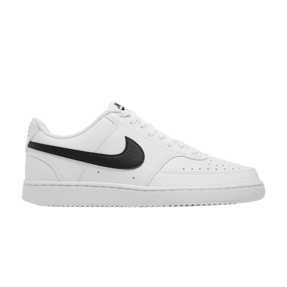 basket-sneakers-NIKE-Nike Court Vision Low Next Nature White Black-