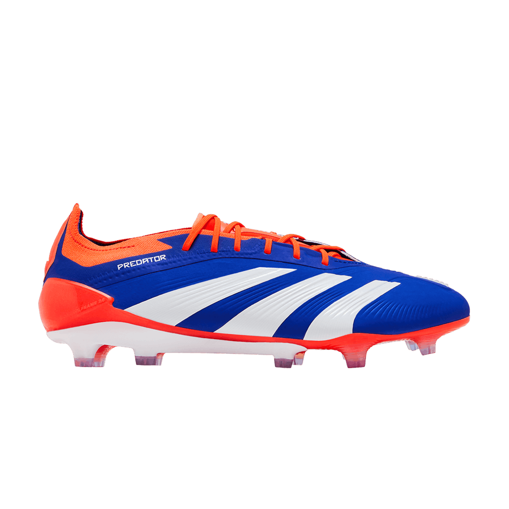 adidas Predator Elite FG Lucid Blue Cloud White Solar Red
