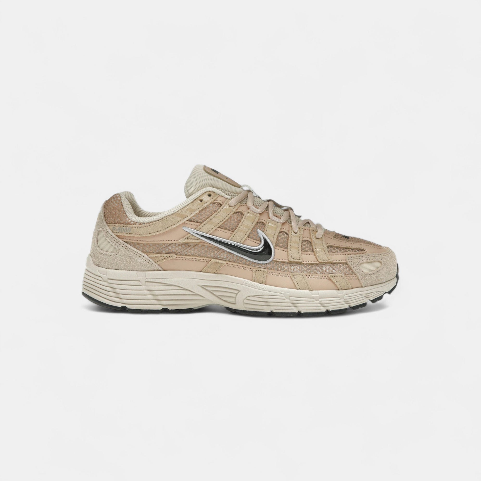 Nike P-6000 SE Hemp Sanddrift Metallic Silver Black