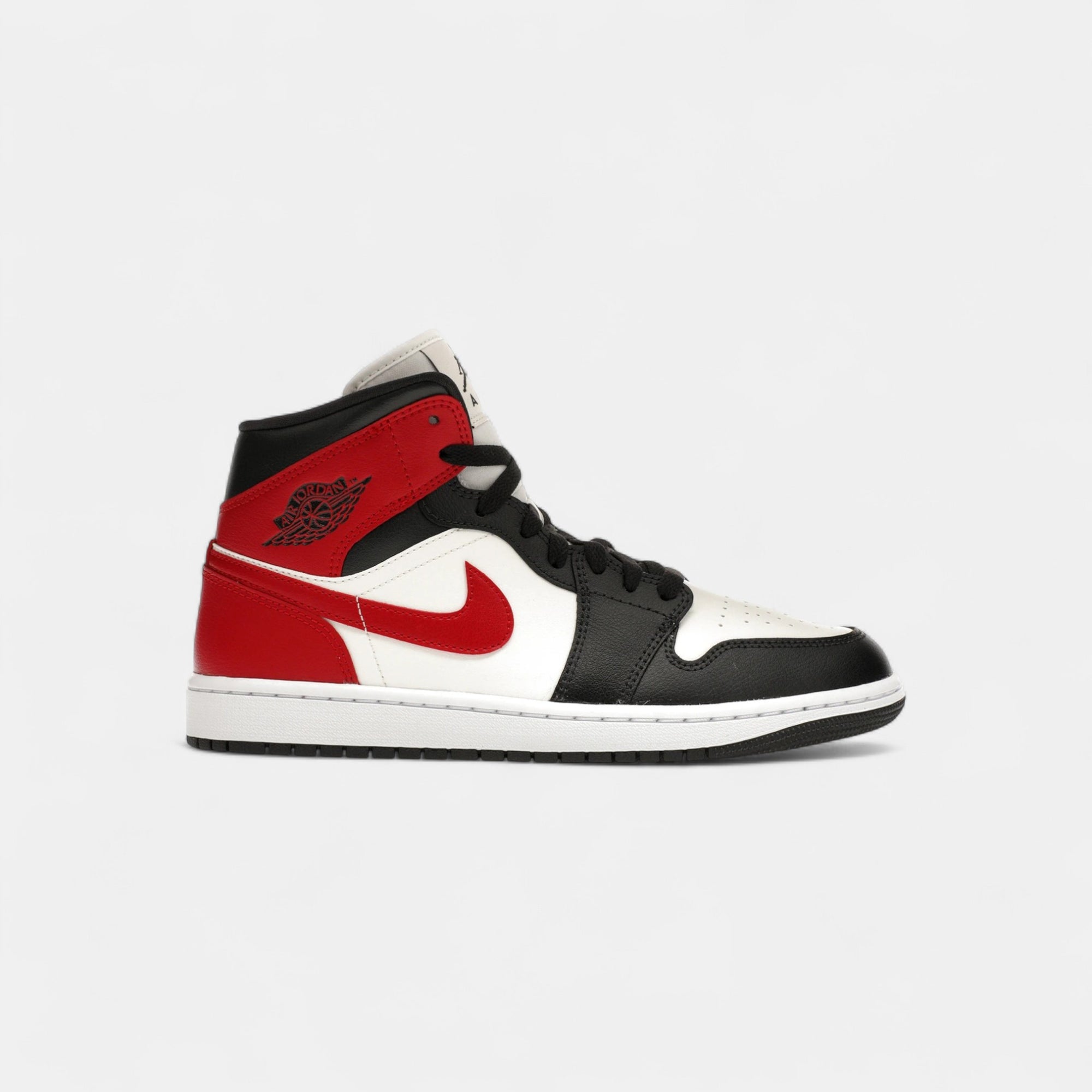 Jordan 1 Mid Gym Red Off Noir (Women's)