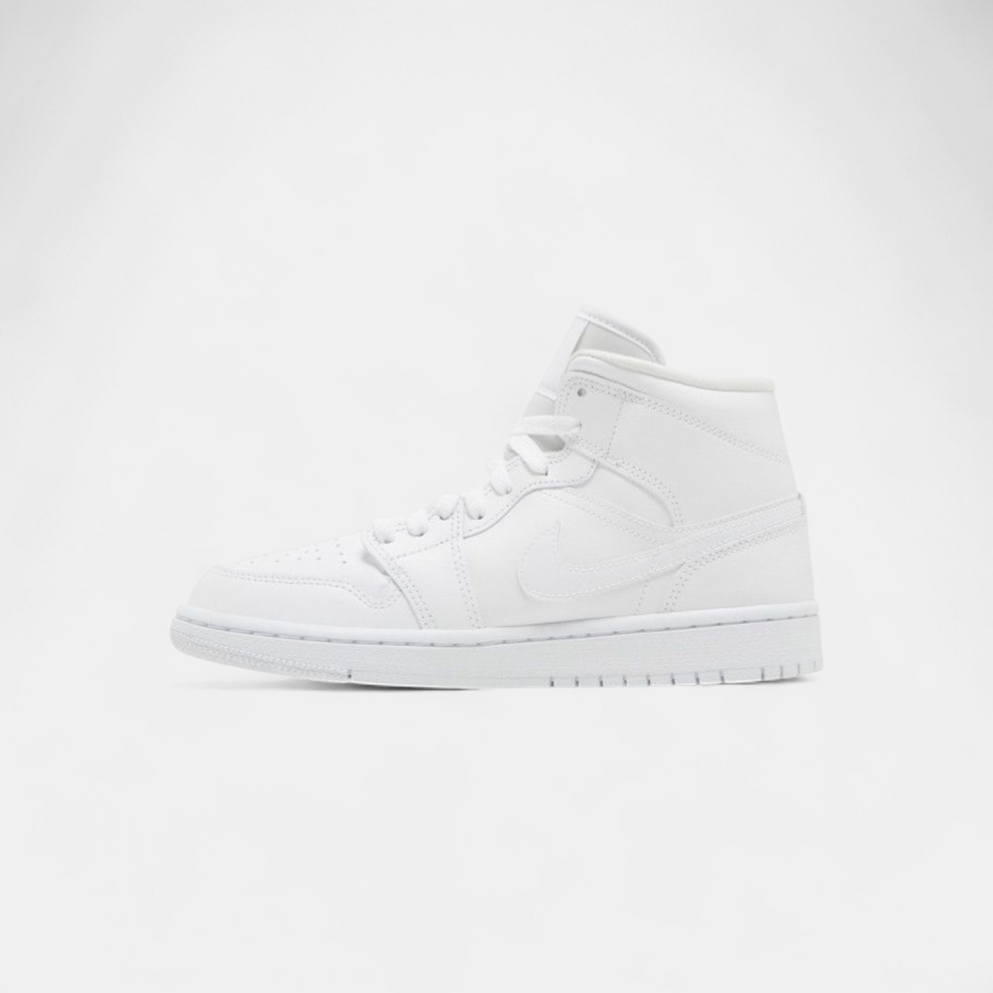 Air Jordan Mid Triple White (2022) (Women's)